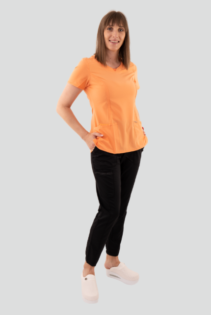 Cherokee komplet: Peach bluza i crne pantalone