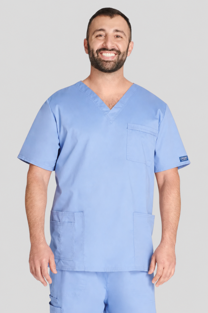 Muška medicinska bluza Core Stretch - Svijetlo plava